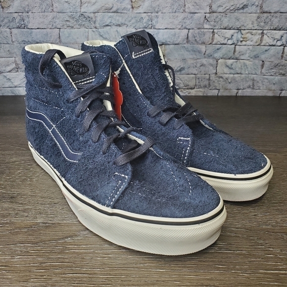 New Vans Sk8-Hi Hairy Suede - Picture 2 of 9